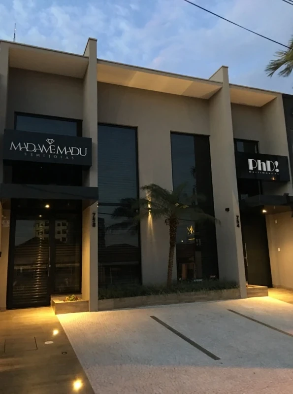 fachada de vidro laminado