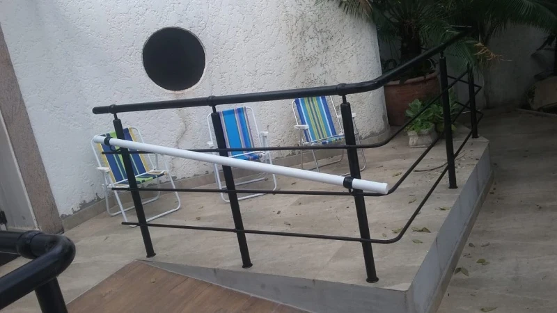guarda corpo de alumínio