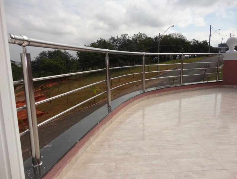 guarda corpo em alumínio