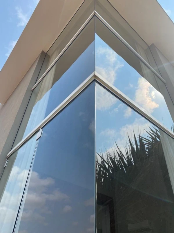 janela de aluminio fixa