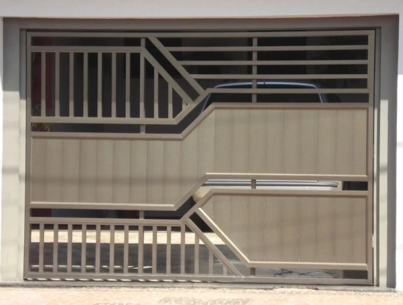 portão de alumínio deslizante