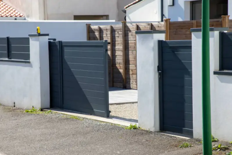 portao de aluminio horizontal